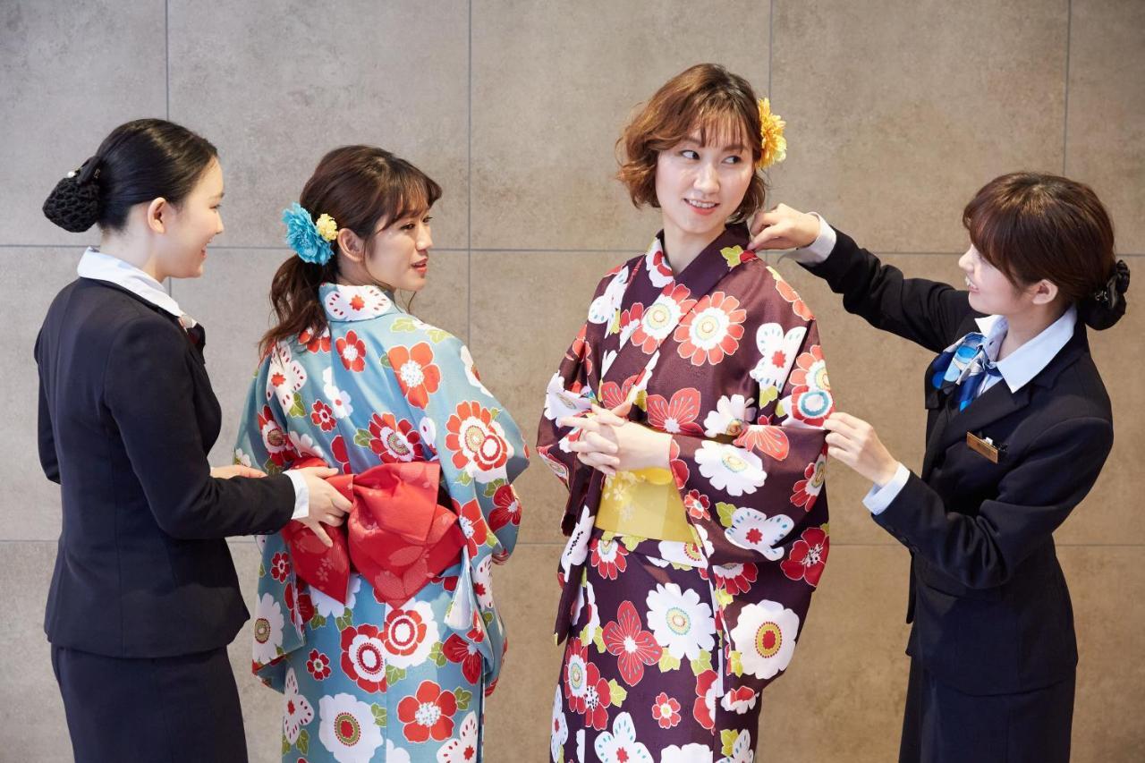 Hot Spring Osaka Hinode Hotel Nipponbashi Экстерьер фото