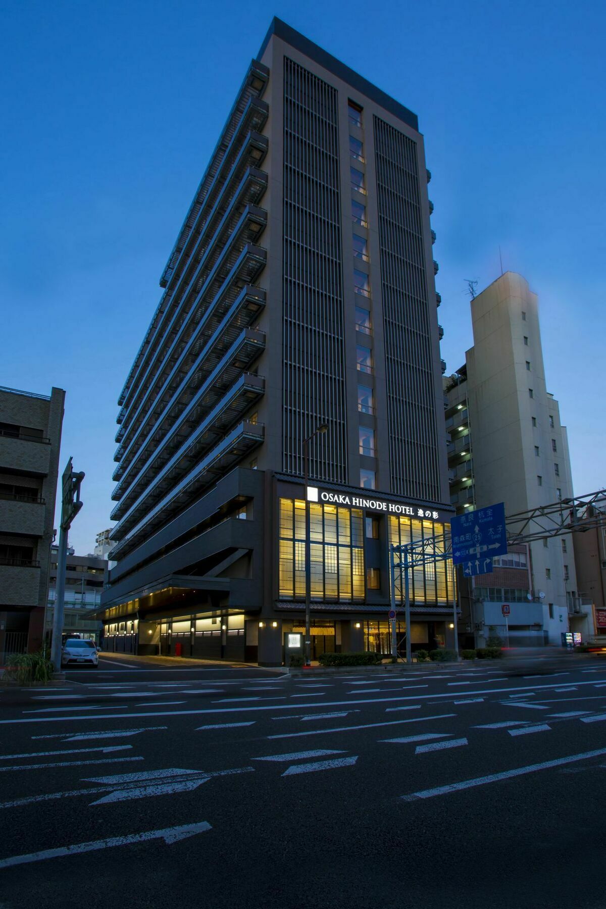 Hot Spring Osaka Hinode Hotel Nipponbashi Экстерьер фото